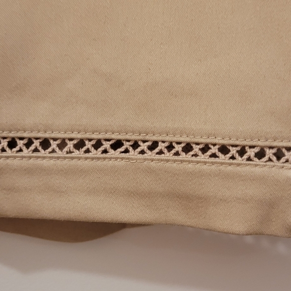 ALFRED Dunner Khaki Capri 22W NWT - Picture 3 of 8